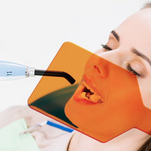 USA Dental Light Curing Shield Plate Dental Handheld Eye Protective Plate Board