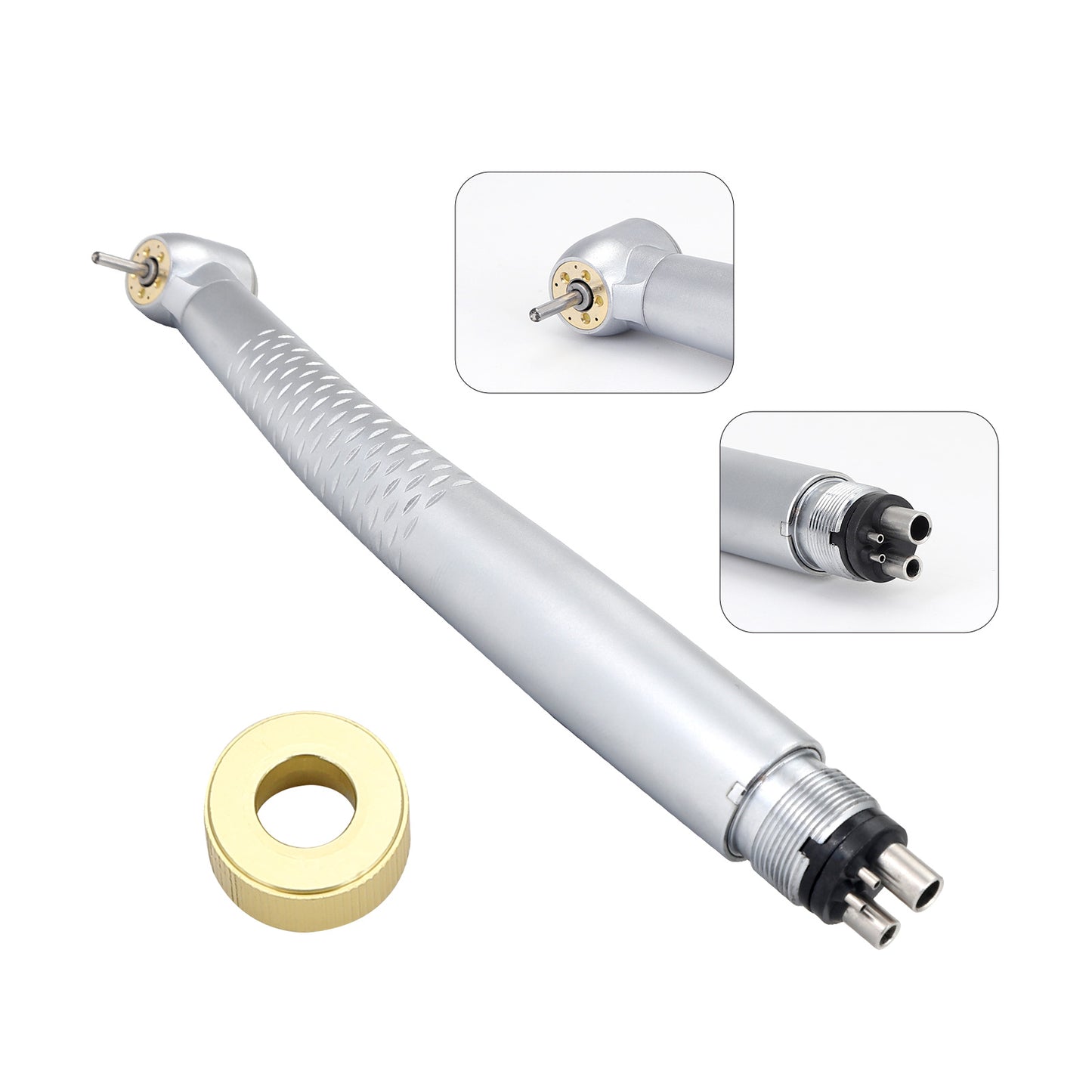 Dental LED High Speed Handpiece 5 LED Light 5 Water Spray W&H Type 4H US STOCK