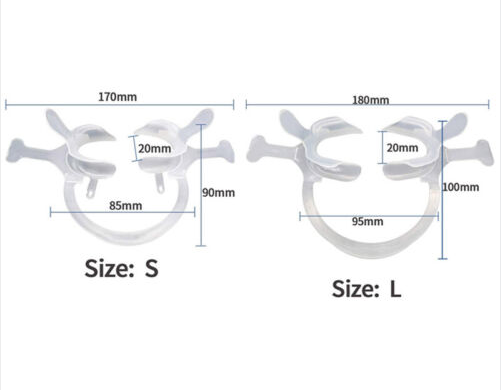 Dental Intraoral Lip Expander C-Shape Mouth Opener Cheek Retractor Small / Large