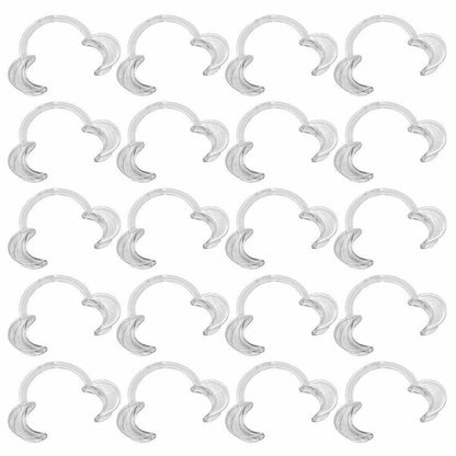 20x C-Shape Dental Teeth Whitening Intraoral Cheek Lip Retractor Mouth Opener