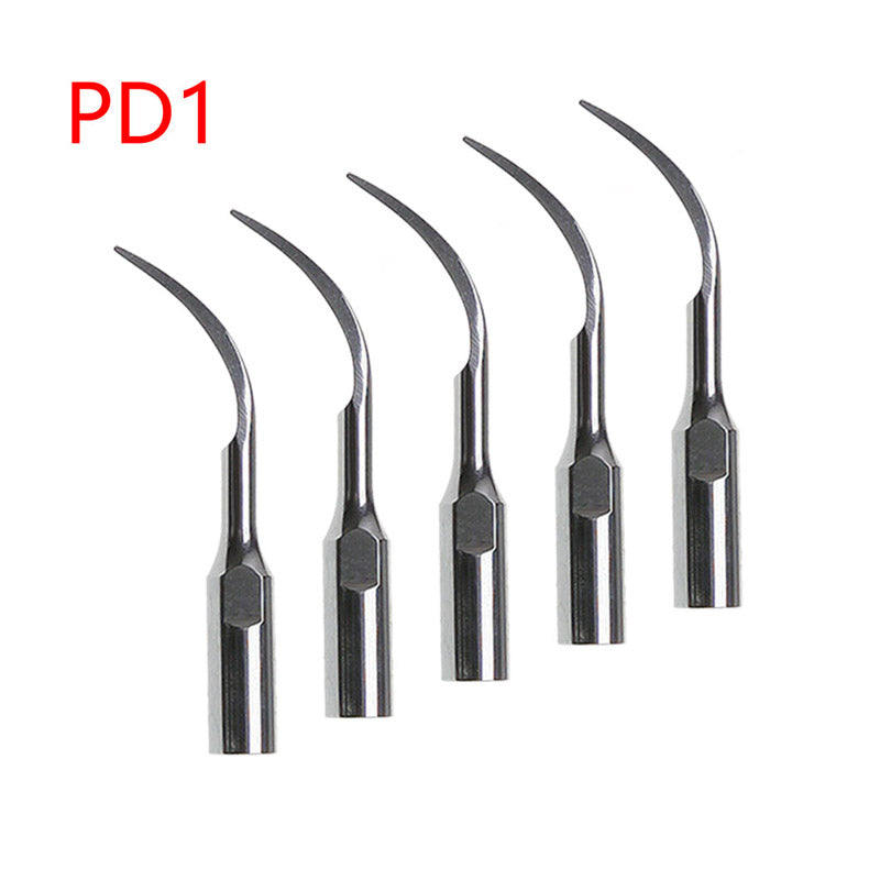 5× Dental Ultrasonic Piezo Scaler Tips fit Woodpecker EMS DTE Satelec Handpiece