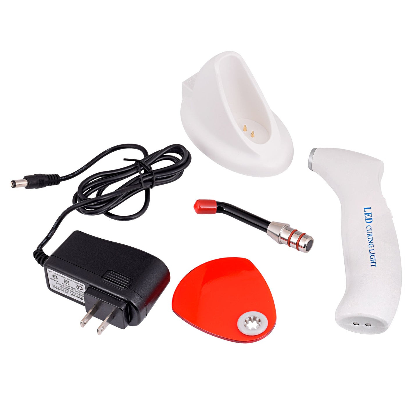 Dental LED Curing Light Cure Lamp Wireless Cordless Resin Cure Woodpecker Style