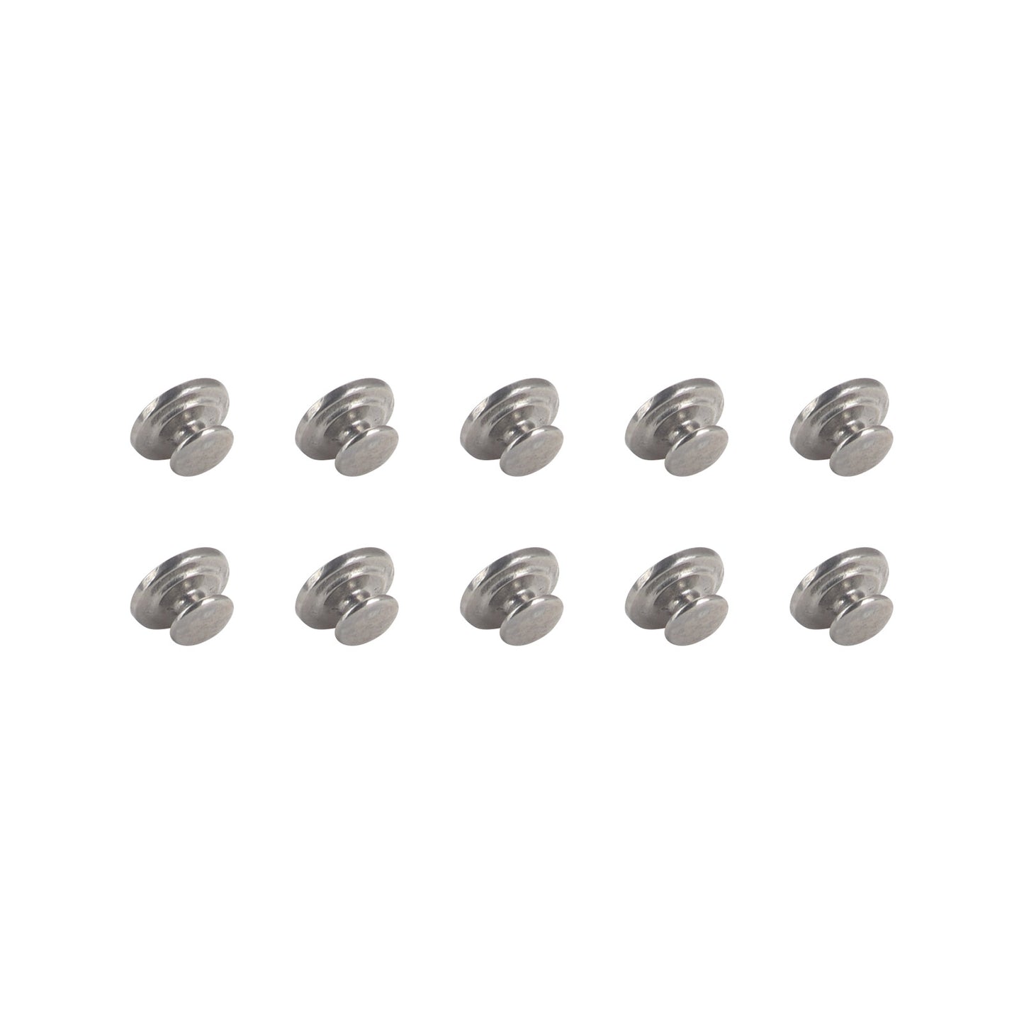 10 Pcs Dental Supplies Orthodontic Ortho Lingual Buttons for Bondable Round Base