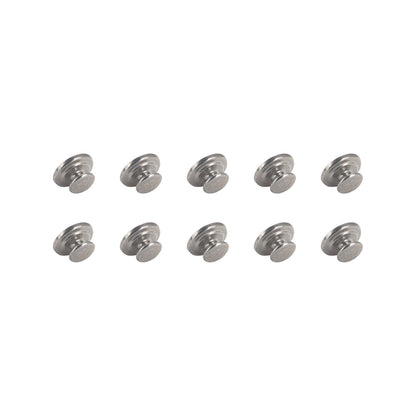 10 Pcs Dental Supplies Orthodontic Ortho Lingual Buttons for Bondable Round Base