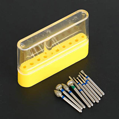 10pcs/Box Dental Diamond Burs High Speed FG Ceramics/Composite Polishing Drills