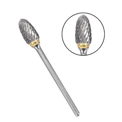 USA Dental Lab 2.35MM Shank Polishing Bur Drills Carbide Steel Burs Burrs 10 Pcs