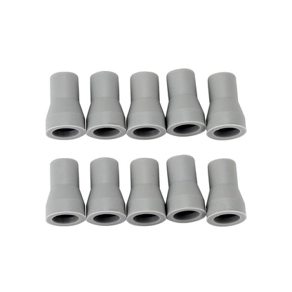 10 Pcs Weak Suction Rubber Snap Dental Saliva Ejector Adapter Tip Replacement