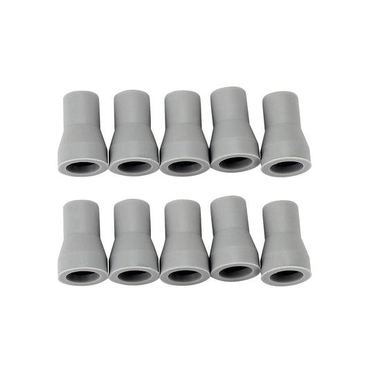 10 Pcs Weak Suction Rubber Snap Dental Saliva Ejector Adapter Tip Replacement