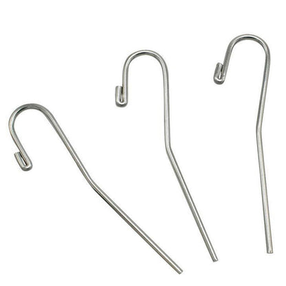 10× Dental Lip Clip Stainless Hook Accessory Root Canal Finder Endo Apex Locator