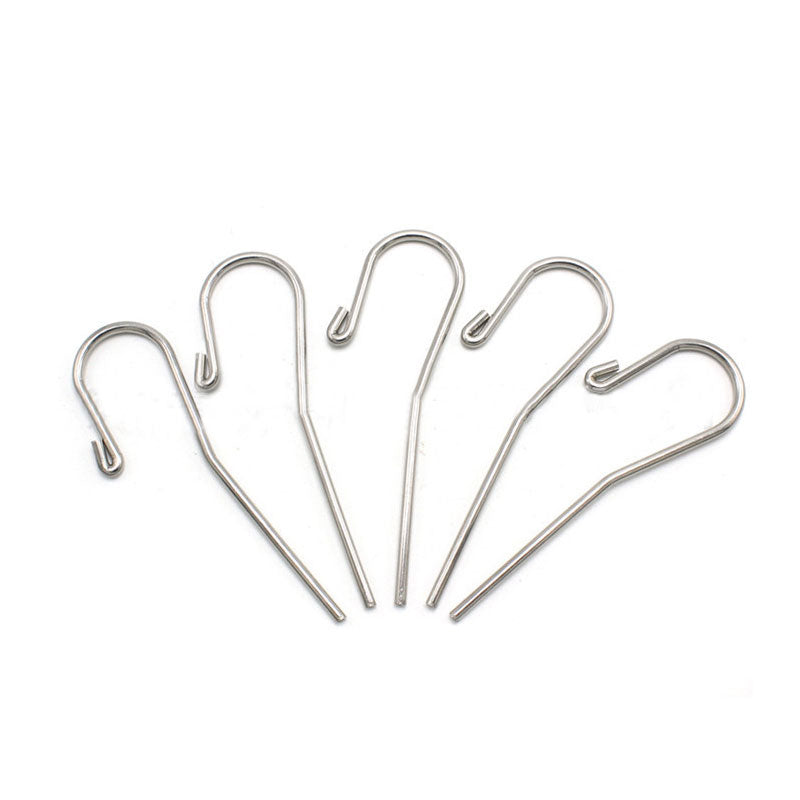 10× Dental Lip Clip Stainless Hook Accessory Root Canal Finder Endo Apex Locator