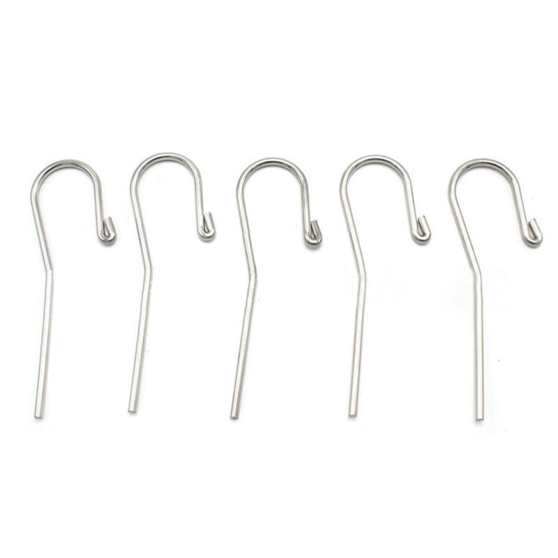 10× Dental Lip Clip Stainless Hook Accessory Root Canal Finder Endo Apex Locator