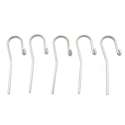 10× Dental Lip Clip Stainless Hook Accessory Root Canal Finder Endo Apex Locator