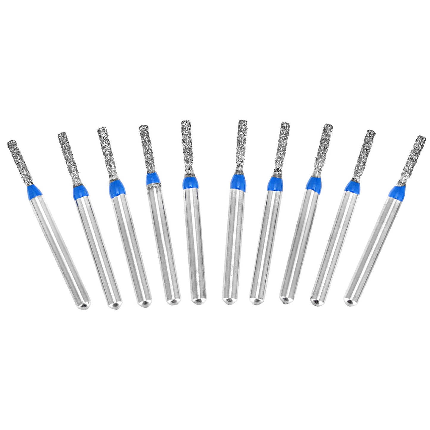 10pcs Dental Diamond Burs Ball Round FG 1.6mm 28 Types for High Speed Handpiece