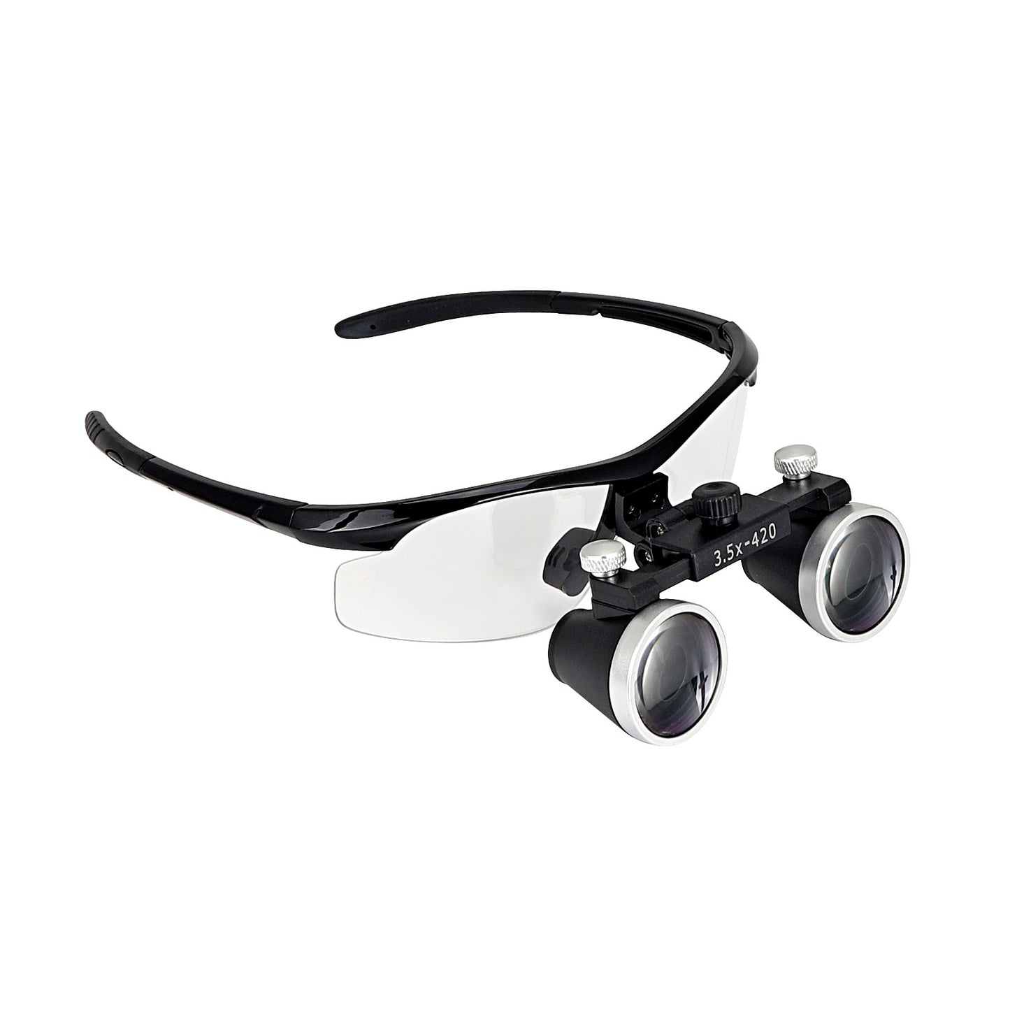 1Set Dental Surgical Magnifier Binocular Loupes 3.5X-R with LED Head Light Lamp