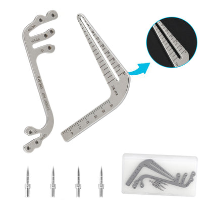 Dental Implant Guide Locator Set Measuring Ruler Calipers/Implant Locating Guide