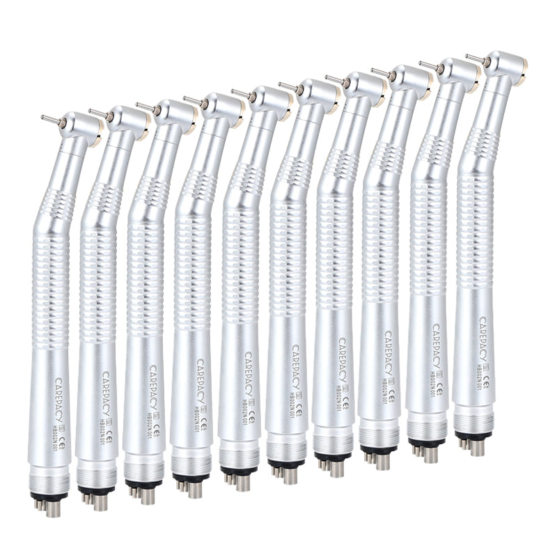 10Pcs 4Holes Dental High Speed Handpiece Wrench Screwed Single Water Spary