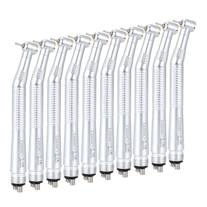 10Pcs 4Holes Dental High Speed Handpiece Wrench Screwed Single Water Spary