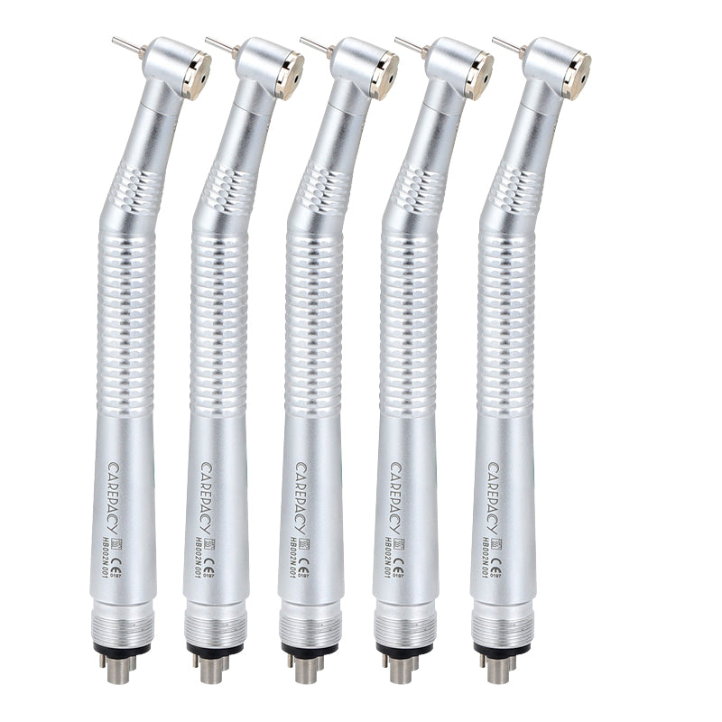 5Packs 4Holes Dental High Speed Handpiece Wrench Screwed Single Water Spary