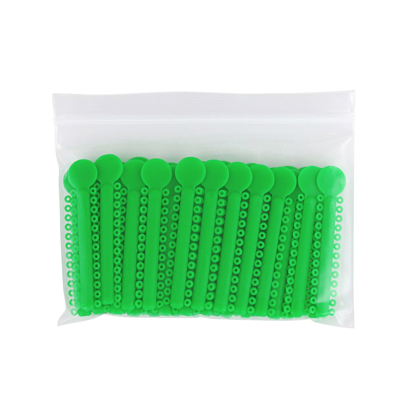 40PCS Dental Orthodontic Ligature Ties Braces Elastic Rubber Bands Mixed Color