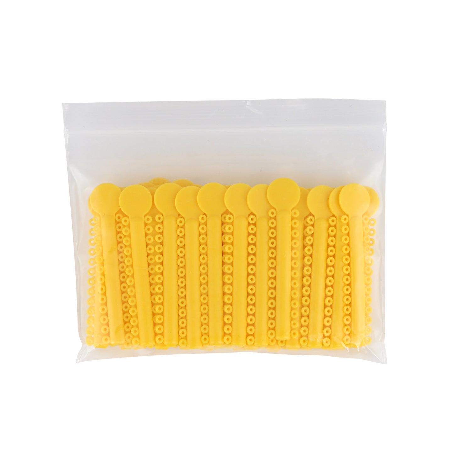 40PCS Dental Orthodontic Ligature Ties Braces Elastic Rubber Bands Mixed Color