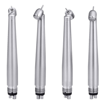 4Holes Dental 45 Degree High Speed Handpiece Push Button Single Water Spary