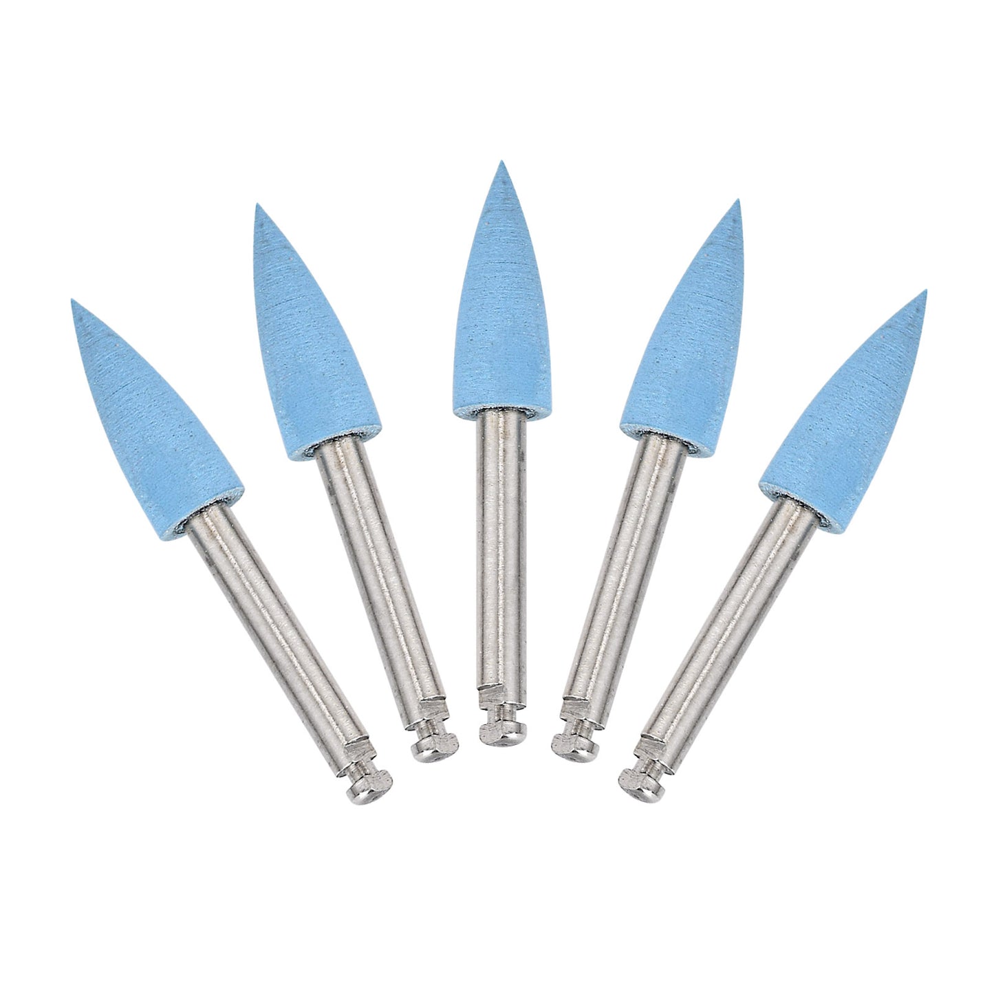 5pcs Dental Composite Polishing Burs Kit for Low Speed Contra Angle Handpiece US