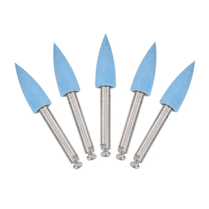 5pcs Dental Composite Polishing Burs Kit for Low Speed Contra Angle Handpiece US