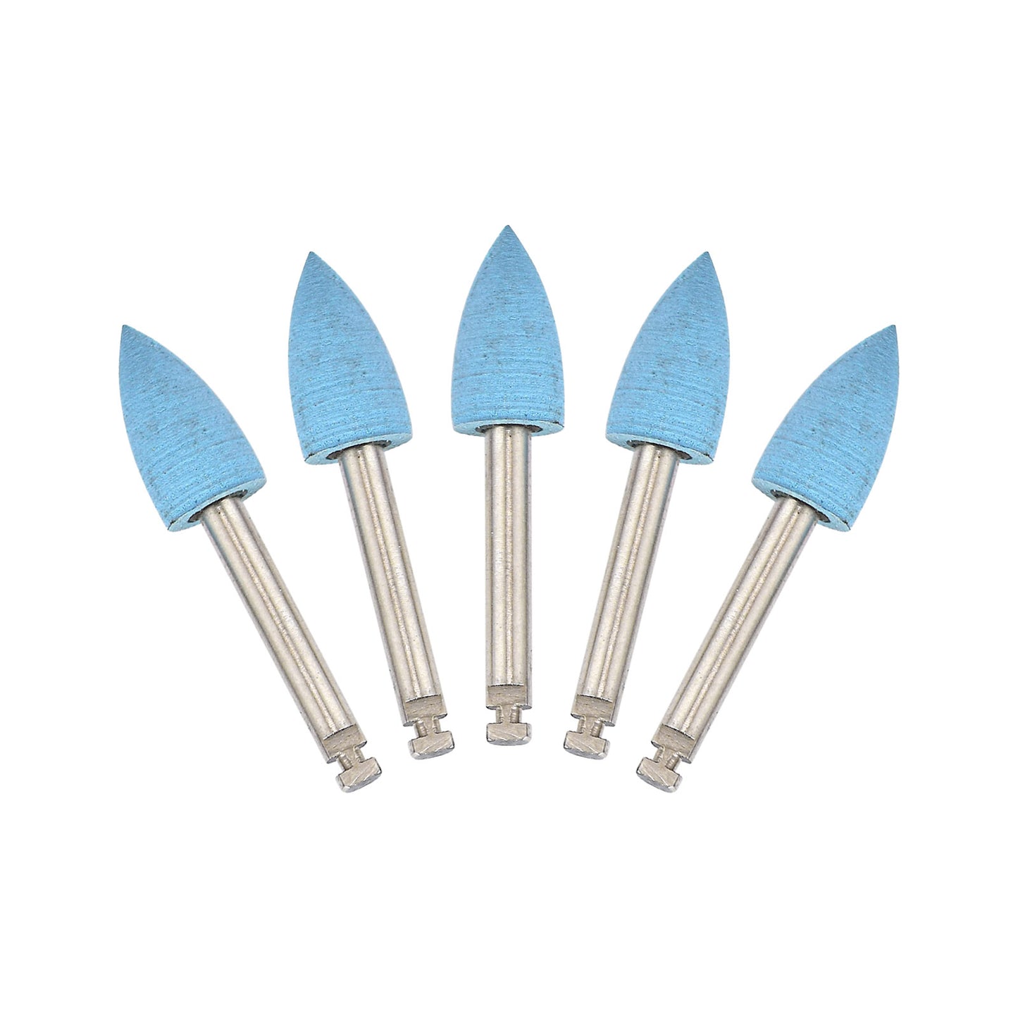 5pcs Dental Composite Polishing Burs Kit for Low Speed Contra Angle Handpiece US