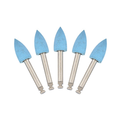 5pcs Dental Composite Polishing Burs Kit for Low Speed Contra Angle Handpiece US