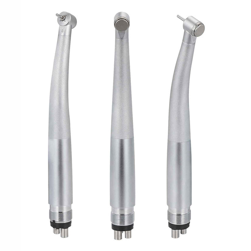 4 Hole Dental High Speed Handpiece Small Push Button 4-Way Spray