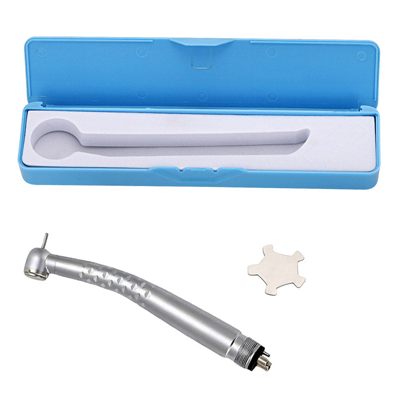 4 Hole Dental High Speed Handpiece Push Button Single Way Spray