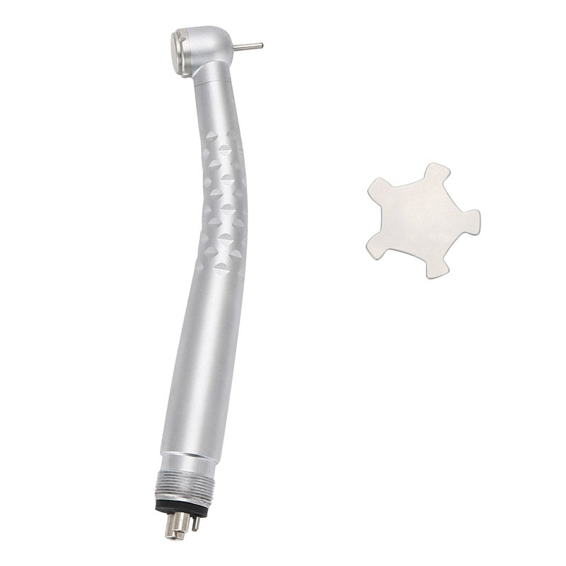 4 Hole Dental High Speed Handpiece Push Button Single Way Spray