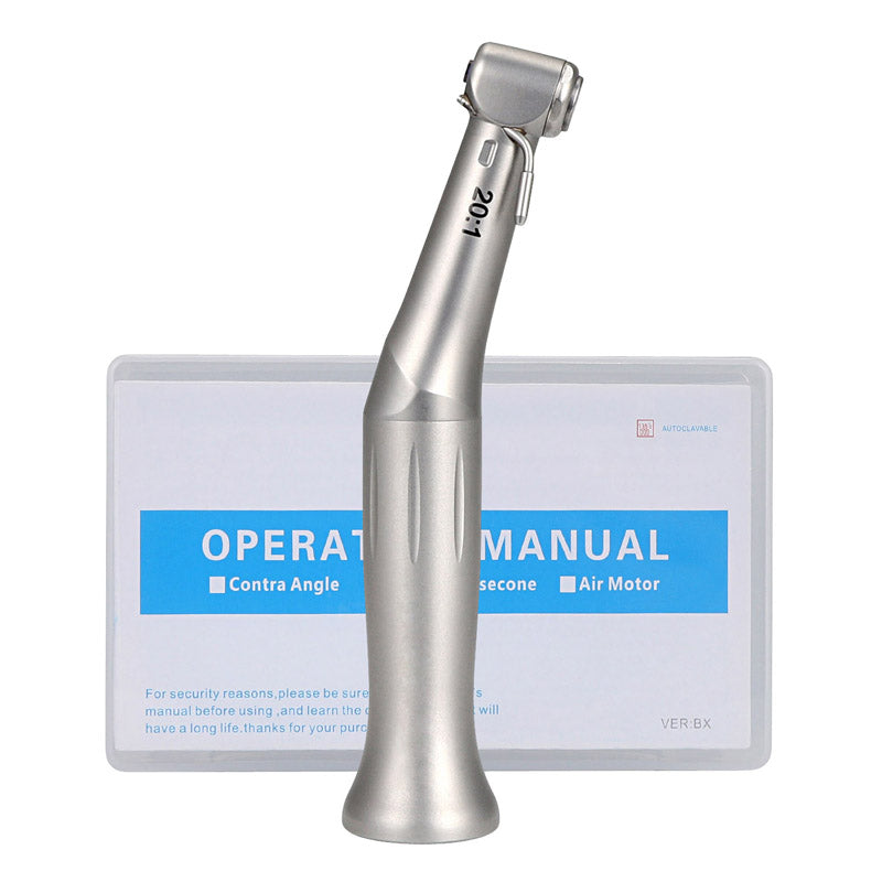 20:1 Dental Surgery Implant Handpiece Reduction E Type Contra Angle